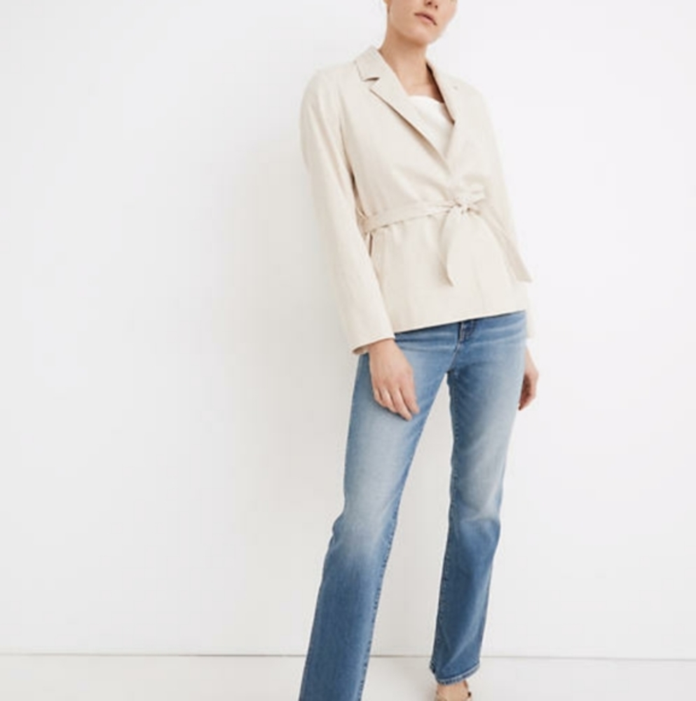 Madewell Cotton and Linen Blazer/Jacket